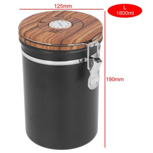 Airtight Coffee Storage Container with Stainless Steel Scoop (1800ml) - Image 6