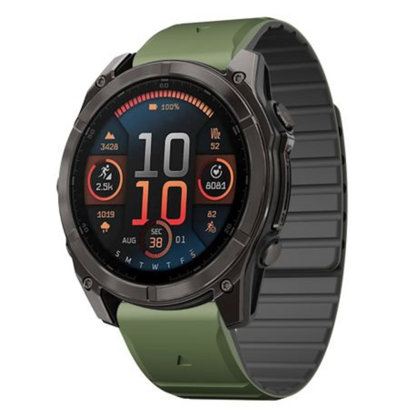 LOBO 22mm Magnetic QuickChange Strap Compatible with Garmin Fenix 5/6/7/8, 965 & More