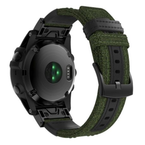 5by5 Canvas & Leather Strap for Garmin Fenix 6X / Fenix 5X - Image 7