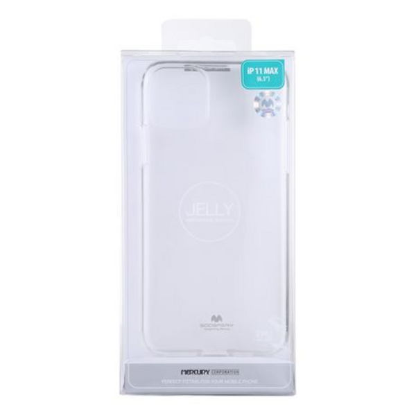 Goospery Jelly Cover for Apple iPhone 11 Pro Max 6.5" - Transparent