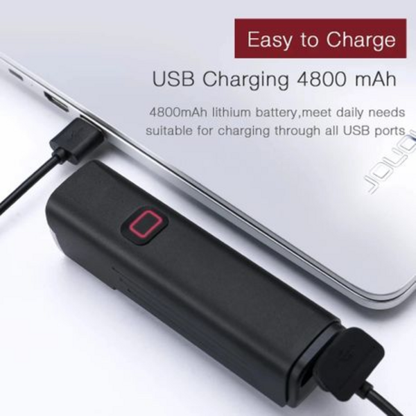 1000 Lumen Bike Light USB C Rechargeable with Low & High Beam - Image 4