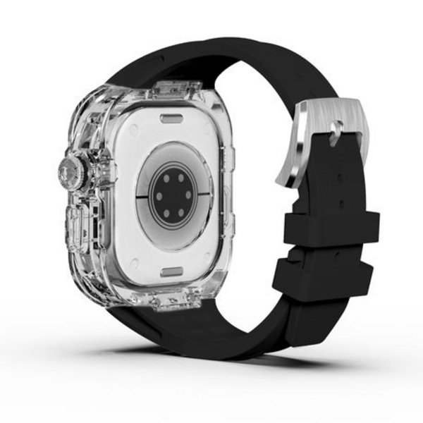 LOBO Clear Armour Case with Integrated Straps for Apple Watch Ultra 49mm