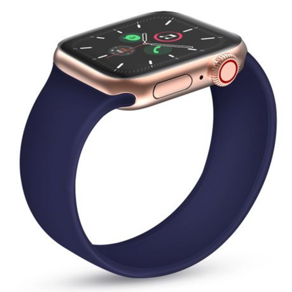 5by5 Solo Loop Strap / Band for Apple Watch 42/44mm (Small) - Navy