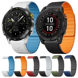 LOBO 26mm Magnetic QuickChange Strap Compatible with Garmin Fenix 3/5X/6X/7X/8 51mm etc - Image 11
