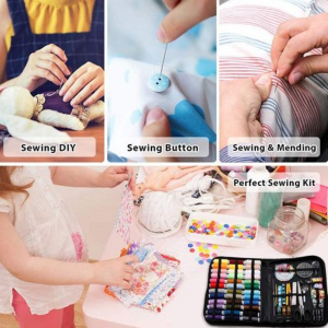 226-Piece Portable Sewing Kit - Image 2