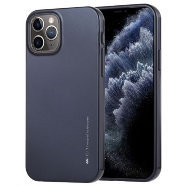 Goospery i-Jelly Cover for iPhone 12 Pro MAX(6.7") - Metallic Finish
