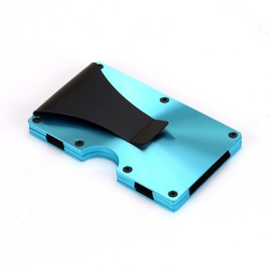 T4U Aluminium Minimalist Card Holder & Money Clip RFID Blocking - Image 7