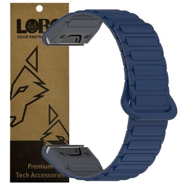 LOBO 26mm FastFit Magnetic Strap Compatible With Garmin Fenix/Epix/Instinct/Tactix etc.