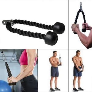 Dual Tricep Rope (68cm Total - 34cm per side) - Image 2