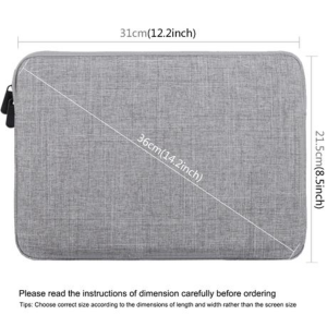 Haweel Tablet / Laptop Sleeve 11 inch - Grey - Image 5