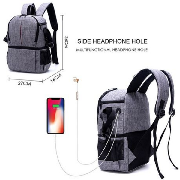 T4U Camera Backpack - Split Level