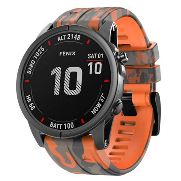 LOBO 26mm Silicone Watch Strap for Garmin
