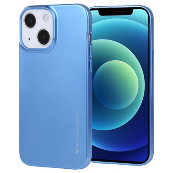 Goospery i-Jelly Cover with Metallic Finish for iPhone 13 (6.1 inch)