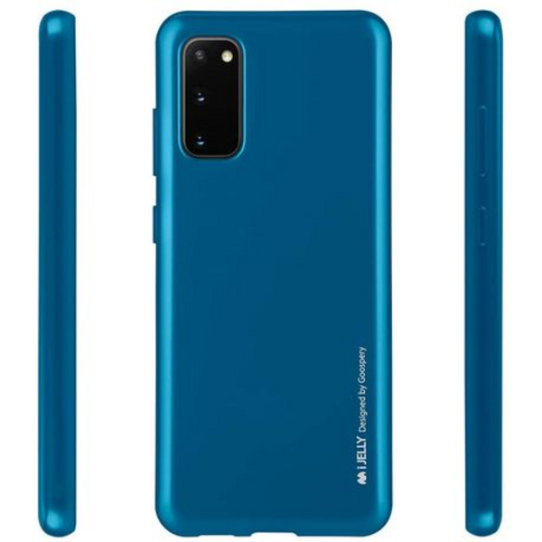 Goospery I-Jelly Cover with Metallic Finish for Samsung Galaxy S20 6.2"