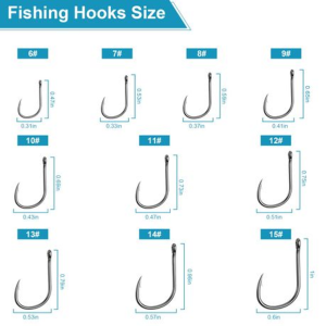 500 Pieces Fishing Hooks with 20m 35LB Hook Link - Image 3