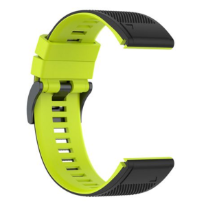 LOBO 26mm Two-Tone Silicone Watch Strap For Garmin - Image 6