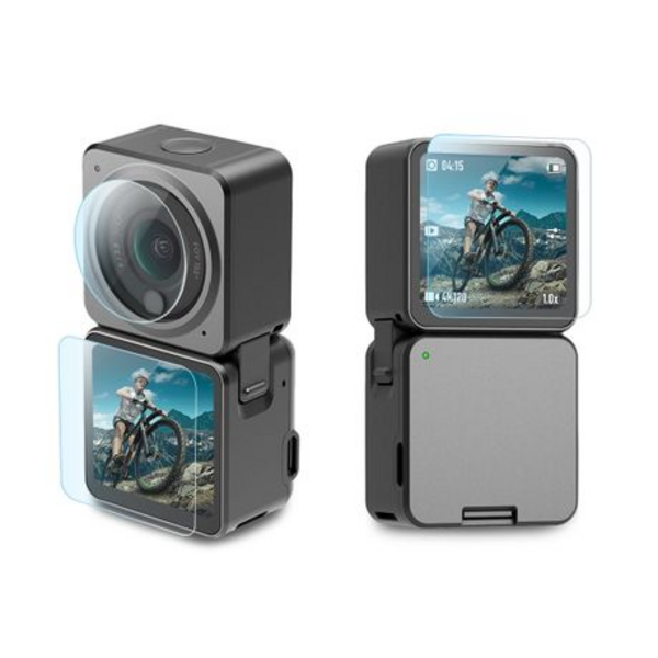 PULUZ Tempered Glass Screen Protector For Screen & LCD DJI Action 2