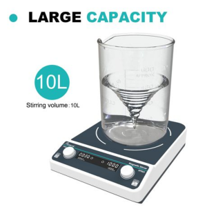 JOANLAB MS-10L Digital Magnetic Stirrer Plate 10L, 50-1500rpm - Image 4