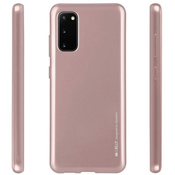 Goospery I-Jelly Cover with Metallic Finish for Samsung Galaxy S20 6.2"