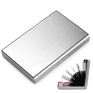 Aluminium Credit Card Wallet - RFID Blocking - Image 5