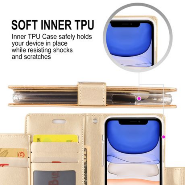 Goospery Rich Diary Flip Cover for iPhone 11 Pro 5.8"