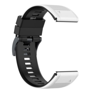 LOBO 26mm Two-Tone Silicone Watch Strap For Garmin - Image 5