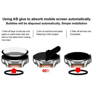 2x IMAK Acrylic Screen Protector with 3D Edge for Garmin Forerunner 265S - Image 3