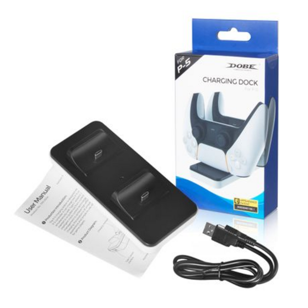 Dobe Dual Charging Dock for PS5 Controllers