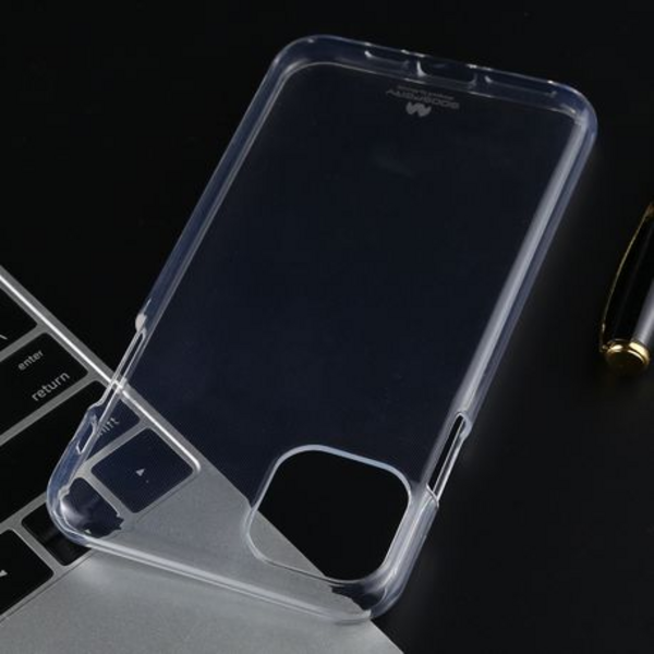Goospery Jelly Cover for Apple iPhone 11 Pro Max 6.5" - Transparent