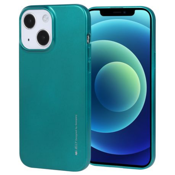 Goospery i-Jelly Cover with Metallic Finish for iPhone 13 (6.1 inch)