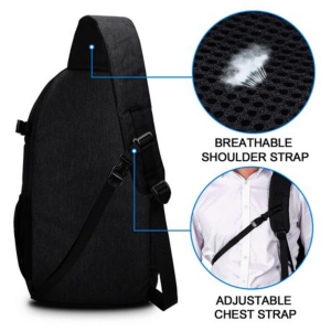 CADeN D15 Messenger Camera Bag - Black - Image 3