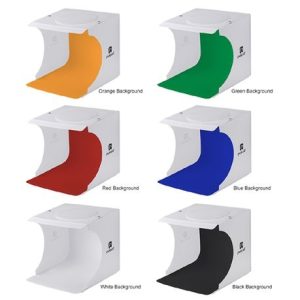 Puluz 20cm Portable Folding 550LM Studio Photo Lighting Box - Image 5