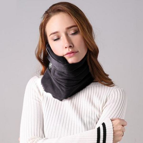 Ergonomic Travel Pillow - Black