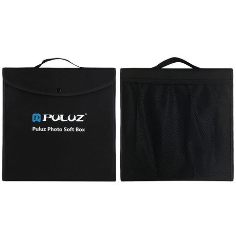 PULUZ 30cm Foldable Photo Box Kit with 2 Ring LED Lights.