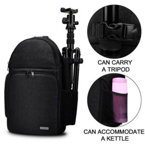 CADeN D15 Messenger Camera Bag - Black - Image 2