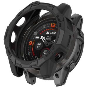 TPU Protective Cover for Garmin Epix Pro 51mm / Fenix 7X / 7X Pro (Black) - Image 2