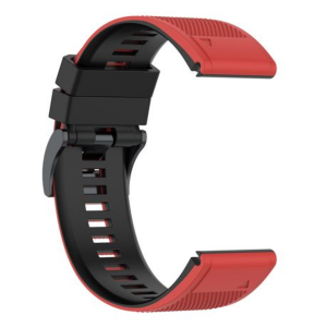 LOBO 26mm Two-Tone Silicone Watch Strap For Garmin - Image 4