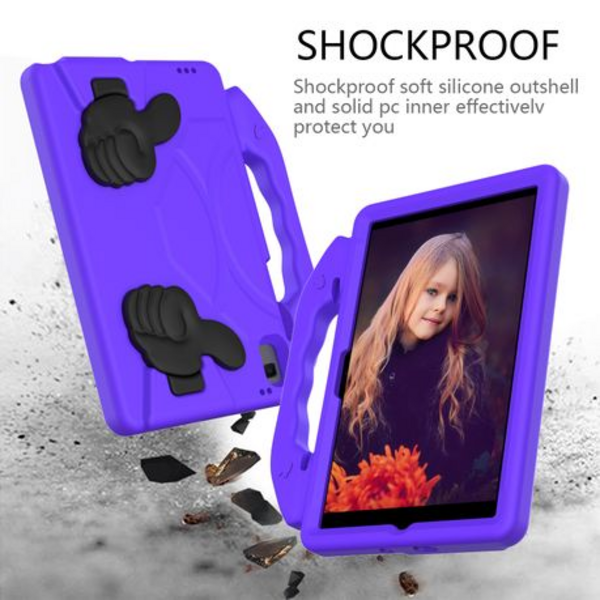 T4U Shockproof Kids Cover for 2020 Galaxy Tab A7 with Stand (10.4")