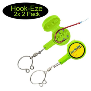 4pcs Hook-Eze - Fishing Knot Tying Tool (Green) - Image 3