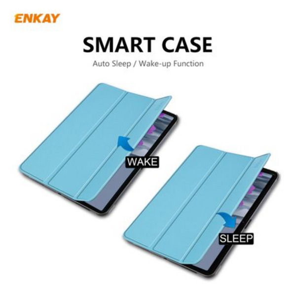 ENKAY PU Leather Flip Cover with S-Pen Slot for Samsung Tab S8/S7 11 inch.