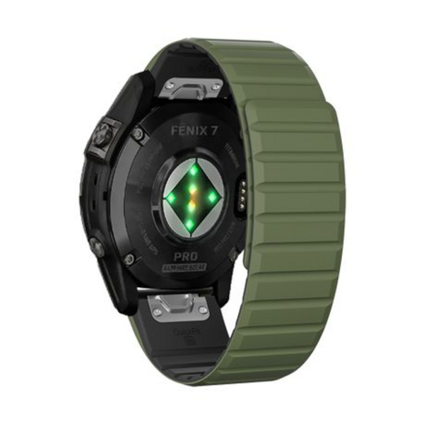 LOBO 26mm Magnetic QuickChange Strap Compatible with Garmin Fenix 3/5X/6X/7X/8 51mm etc