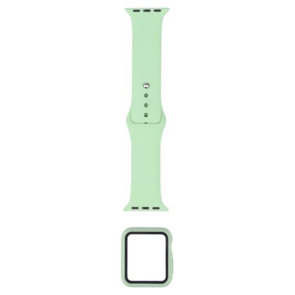 T4U Strap and TPU Cover With Screen Protector compatible with 44mm Apple Watch