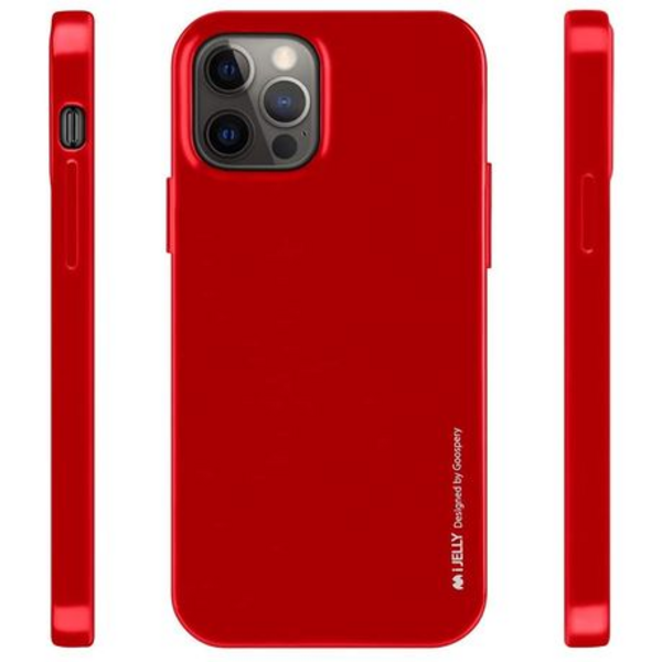 Goospery i-Jelly Cover for iPhone 12 PRO (6.1") - Metallic Finish