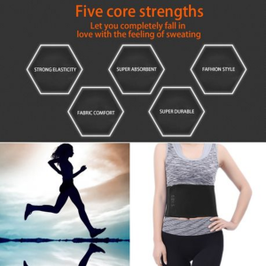 5by5 Slimmer Belt Black (Small/Medium) - Image 3