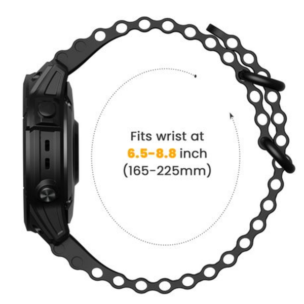 LOBO 22mm Ocean Strap For Garmin (Compatibility List Below)