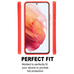 Goospery Silicone Cover for Samsung Galaxy S22 PLUS 6.6" - Red - Image 3