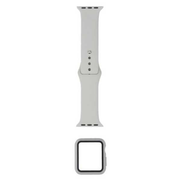 T4U Strap and TPU Cover With Screen Protector compatible with 44mm Apple Watch