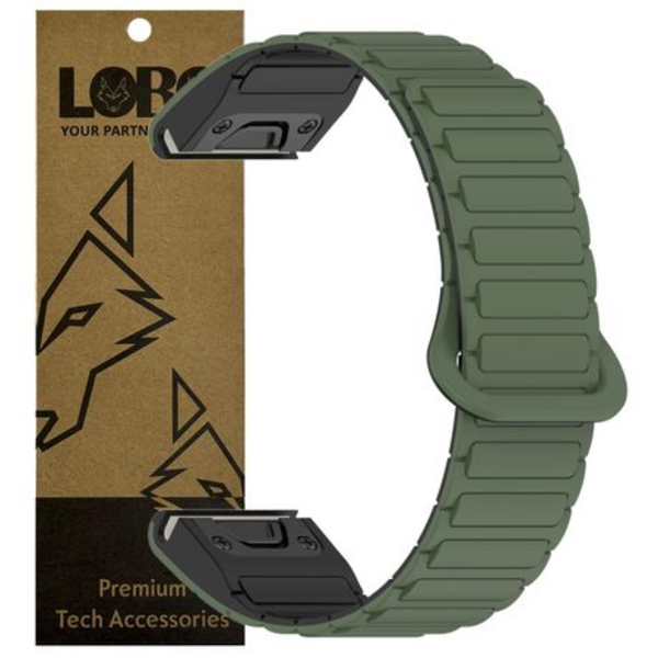 LOBO 26mm FastFit Magnetic Strap Compatible With Garmin Fenix/Epix/Instinct/Tactix etc.