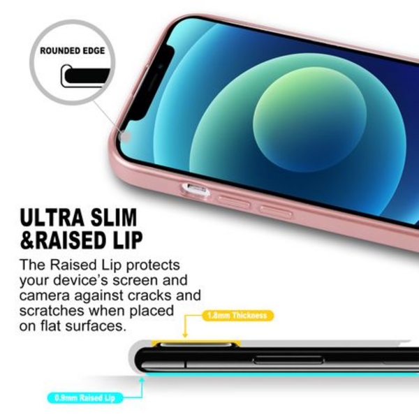 Goospery i-Jelly Cover with Metallic Finish for iPhone 13 (6.1 inch)