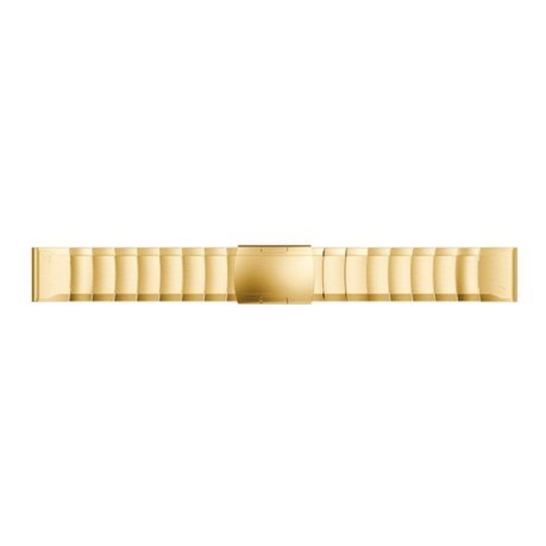 5by5 Stainless Steel Quick Release Strap for Garmin 20mm - Gold